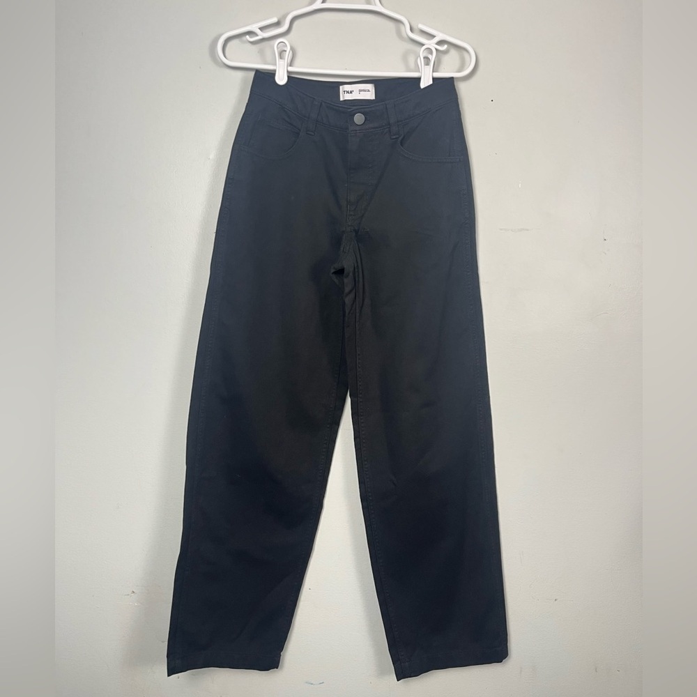Aritzia TNA black denim jeans size 2